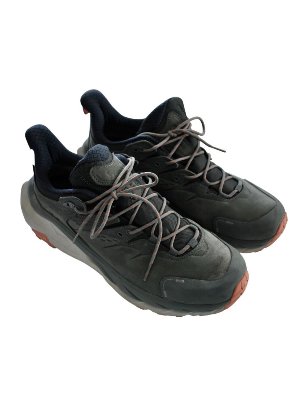 Men's Hoka One One Kaha 2 Low GTX Gray Hiking Shoes Size 12.5D